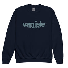 Load image into Gallery viewer, Van Isle Wave Youth Crewneck Sweatshirt
