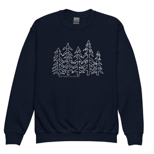 Forest Family Youth Crewneck Sweatshirt