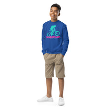 Load image into Gallery viewer, Cumberland Biker Youth Crewneck Sweatshirt
