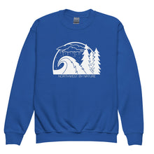 Load image into Gallery viewer, Storm Watching Youth Crewneck Sweatshirt

