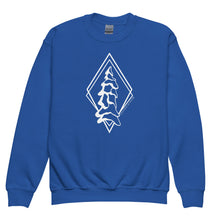 Load image into Gallery viewer, Snow Ghost Youth Crewneck Sweatshirt
