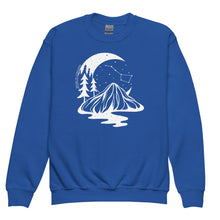 Load image into Gallery viewer, Starry Nights Youth Crewneck Sweatshirt
