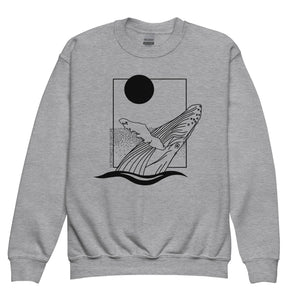 Van Isle Humpback Youth Crewneck