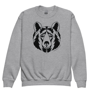 Firry Bear Youth Crewneck