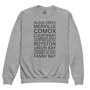 Local Places Youth Crewneck Sweatshirt