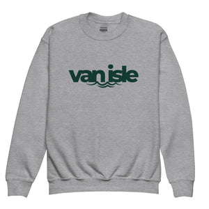 Van Isle Wave Youth Crewneck Sweatshirt