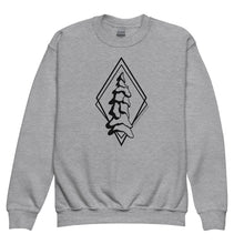 Load image into Gallery viewer, Snow Ghost Youth Crewneck Sweatshirt
