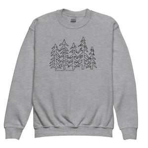 Forest Family Youth Crewneck Sweatshirt