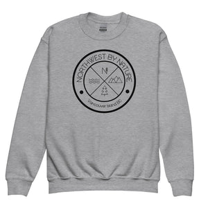 Circle Logo Youth Crewneck Sweatshirt