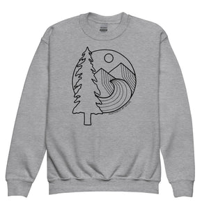 Adventure Awaits Youth Crewneck Sweatshirt