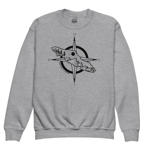 VI Compass Youth Crewneck Sweatshirt