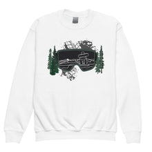 Load image into Gallery viewer, 7th Heaven Bike Youth Crewneck Sweatshirt

