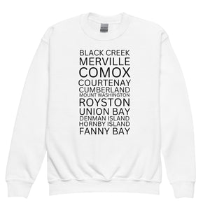 Local Places Youth Crewneck Sweatshirt