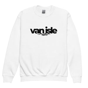 Van Isle Wave Youth Crewneck Sweatshirt
