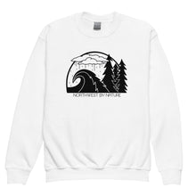 Load image into Gallery viewer, Storm Watching Youth Crewneck Sweatshirt
