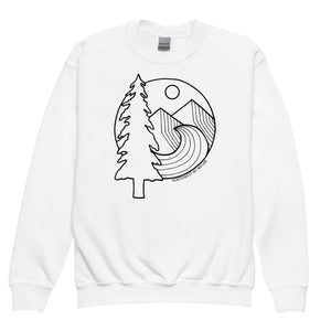 Adventure Awaits Youth Crewneck Sweatshirt