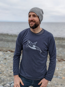 Geo Orca Unisex Long Sleeve Tee