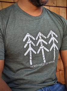 Tree Rings Unisex T-shirt