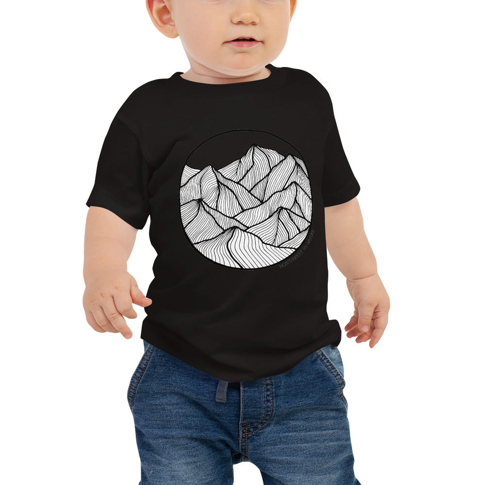 Circle Mountain Baby Tee