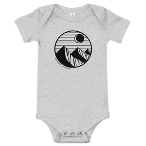 3 Peaks Baby Onesie