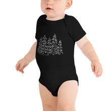 Load image into Gallery viewer, Forest Family baby onesie
