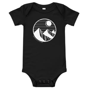 3 Peaks Baby Onesie