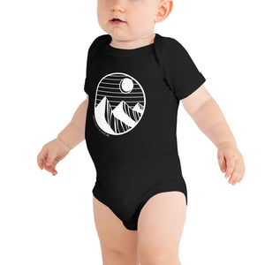 3 Peaks Baby Onesie