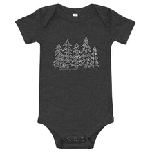 Load image into Gallery viewer, Forest Family baby onesie
