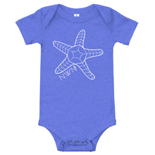 Load image into Gallery viewer, Geo Starfish baby onesie
