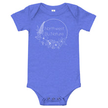 Load image into Gallery viewer, Flora of Vancouver Island baby onesie
