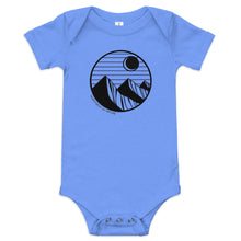 Load image into Gallery viewer, 3 Peaks Baby Onesie
