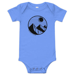 3 Peaks Baby Onesie