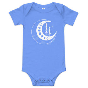 Moon Phases Baby Onesie