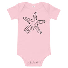 Load image into Gallery viewer, Geo Starfish baby onesie
