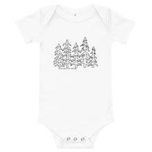 Load image into Gallery viewer, Forest Family baby onesie
