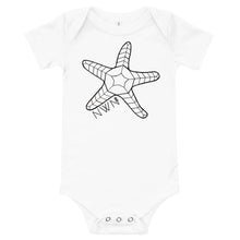 Load image into Gallery viewer, Geo Starfish baby onesie
