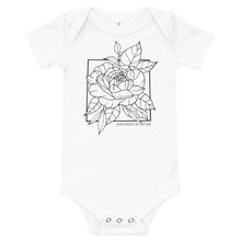 Load image into Gallery viewer, Peony baby onesie
