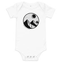 Load image into Gallery viewer, 3 Peaks Baby Onesie
