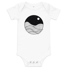 Load image into Gallery viewer, Midnight Waves baby onesie
