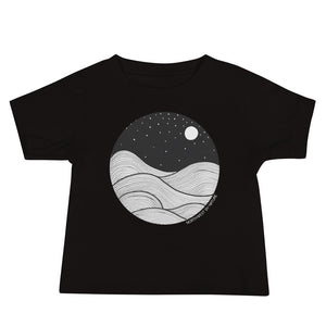 Midnight Waves Baby Tee