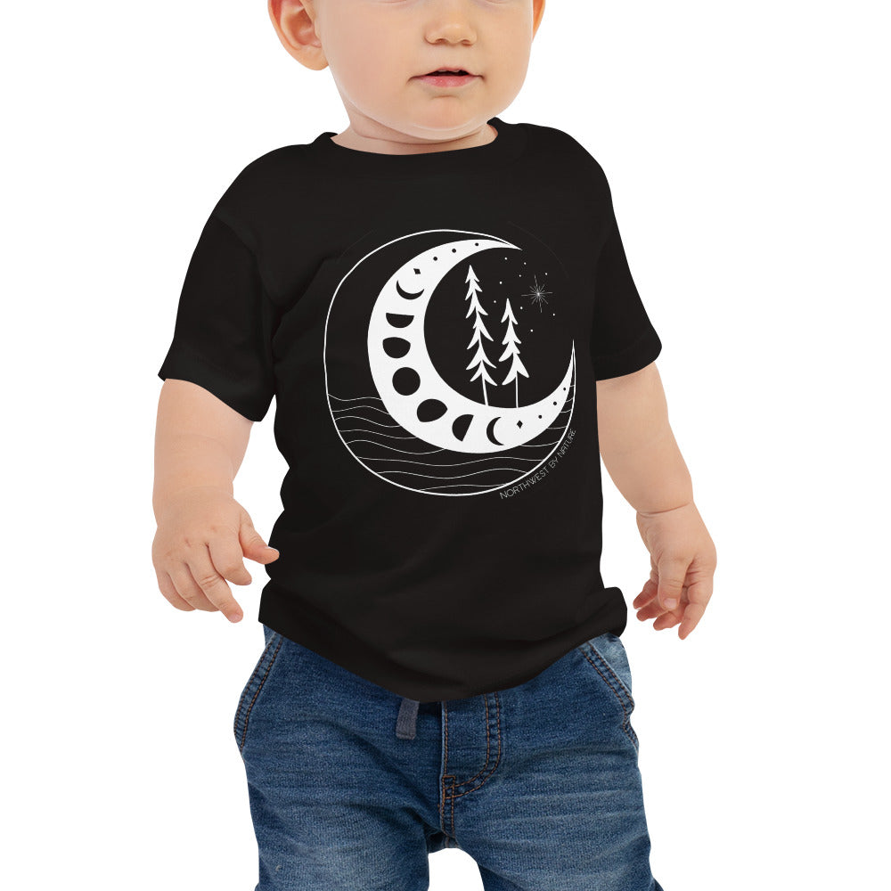 Moon Phases Baby Tee