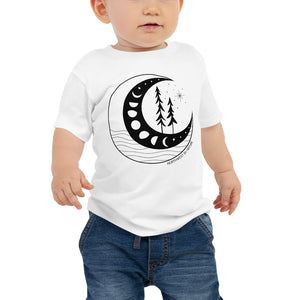 Moon Phases Baby Tee