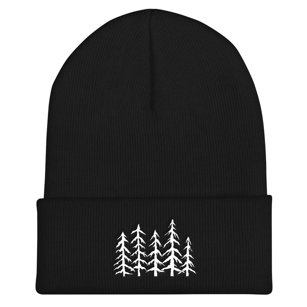 Forest Family Cuffed Beanie