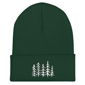 Forest Family Cuffed Beanie