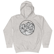 Load image into Gallery viewer, Circle Mountains Kids Hoodie
