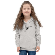 Load image into Gallery viewer, Geo Orca Kids Hoodie
