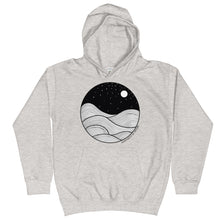 Load image into Gallery viewer, Midnight Waves Kids Hoodie
