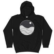 Load image into Gallery viewer, Midnight Waves Kids Hoodie

