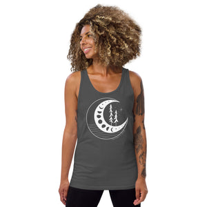 Moon Phases Unisex Tank Top