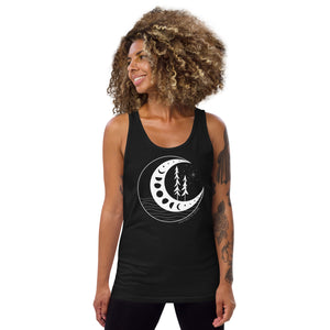 Moon Phases Unisex Tank Top